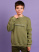 2140 Толстовка утепл. д/м (хаки размер 116)