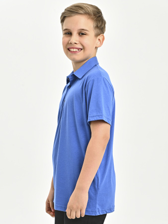 4690 Поло к.р. д/м (джинсовый весь размерный ряд)