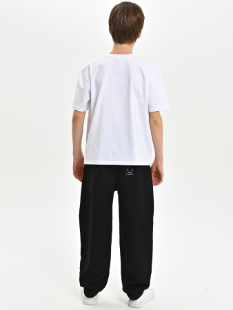 252120-Ch Джинсы утепленные д/м (черный весь размерный ряд)