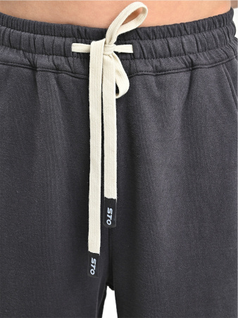 M862-1-Ch Брюки спорт утепл. д/м (темно-серый весь размерный ряд)