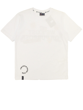 3058 Футболка д/м (белый весь размерный ряд)