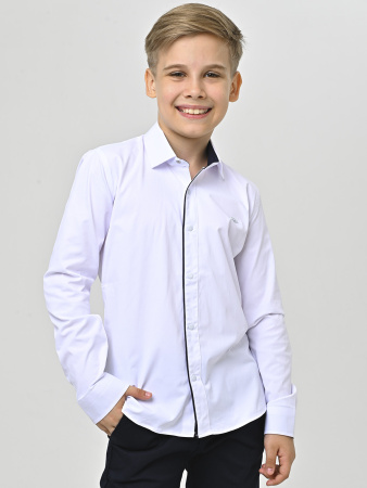 4850 Рубашка дл.р. д/м (белый весь размерный ряд)