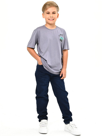 3-1154 Джинсы утепл. д/м (синий 170)