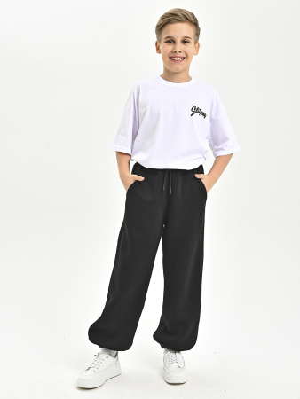 4900 Брюки спорт. д/м утепл. (черный весь размерный ряд)