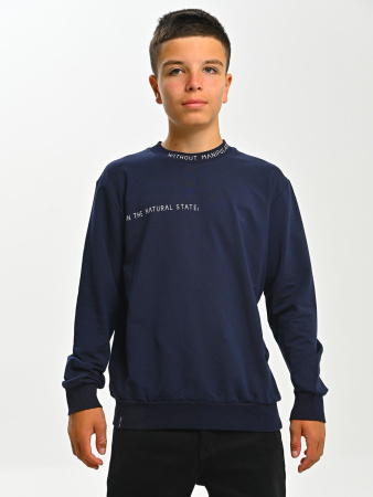 2716 Джемпер д/м (темно-синий весь размерный ряд)