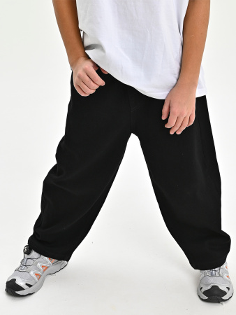 24612-Ch Джинсы д/м (черный весь размерный ряд)