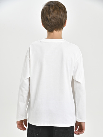 85Q311-Ch Лонгслив д/д (белый весь размерный ряд)