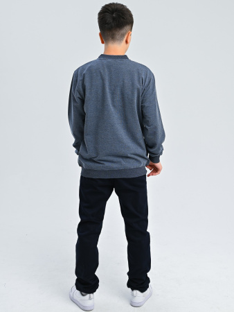 2501 Жакет д/м (джинсовый 128)