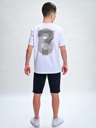 2311 Футболка д/м (белый весь размерный ряд)