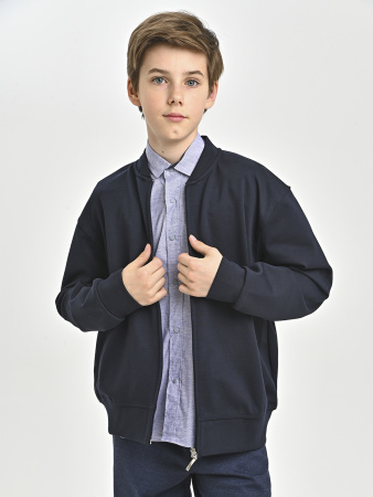 5126 Жакет д/м (синий весь размерный ряд)