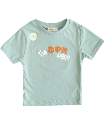 124020 Футболка д/м (фисташковый 86)