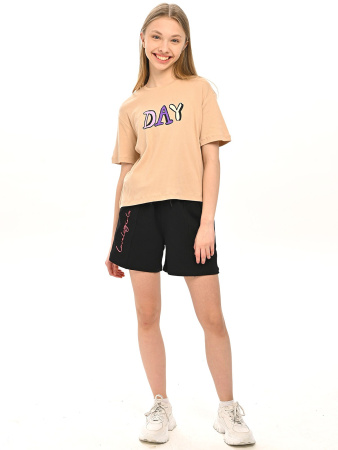 10124 Шорты д/д (черный весь размерный ряд)