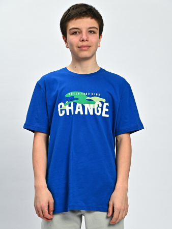 2071 Футболка д/м (индиго весь размерный ряд)