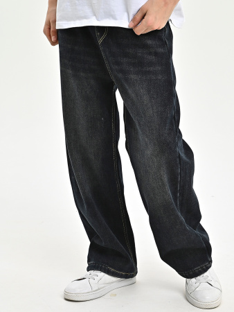 25388-Ch Джинсы утепленные д/м (темно-синий 31(165))