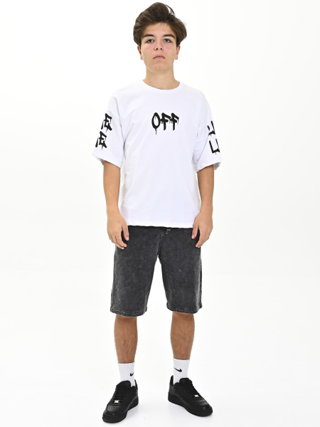 4589 Футболка д/м (белый весь размерный ряд)