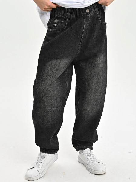 25563-Ch Джинсы утепленные д/м (темно-синий весь размерный ряд)