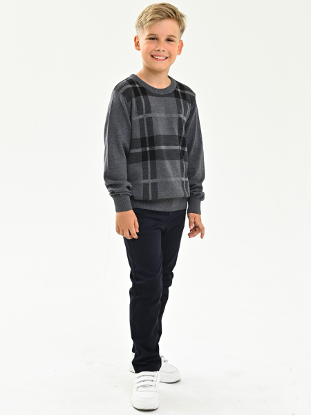 2756 Джемпер д/м (серый весь размерный ряд)