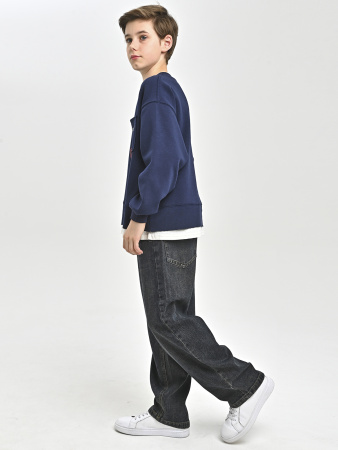 85Q317-Ch Джемпер (темно-синий весь размерный ряд)