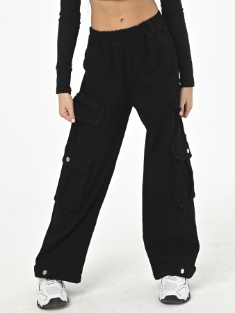 C25818-Ch Брюки д/д (черный весь размерный ряд)