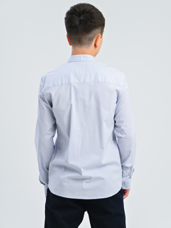 2307 Рубашка дл.р. д/м (светло-серый весь размерный ряд)