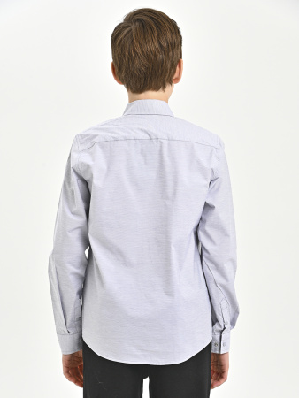 4969 Рубашка дл.р. д/м (светло-серый весь размерный ряд)