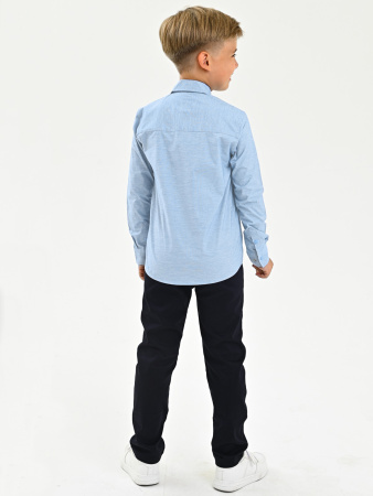 2684 Рубашка дл.р. д/м (светло-голубой весь размерный ряд)