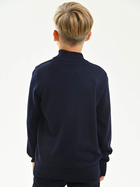 2758 Джемпер д/м (темно-синий весь размерный ряд)