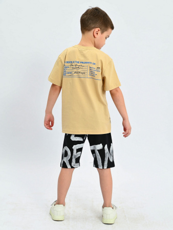 2055 Футболка д/м (бежевый весь размерный ряд)