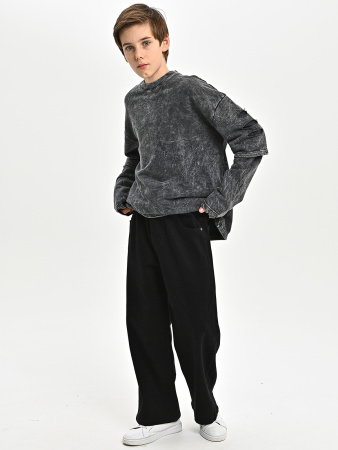 26702-Ch Джинсы д/м (черный весь размерный ряд)