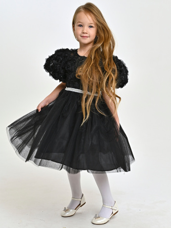 2585KG Платье д/д (черный весь размерный ряд)