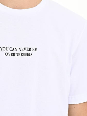 4627 Футболка д/м (белый весь размерный ряд)