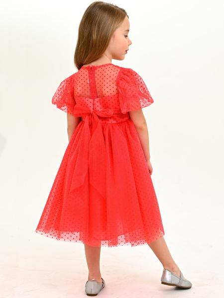 2385KG Платье д/д (коралловый весь размерный ряд)