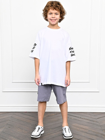 3032 Футболка д/м (белый весь размерный ряд)