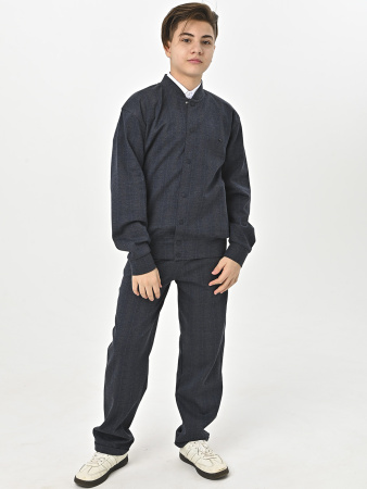 5011 Жакет д/м (синий весь размерный ряд)