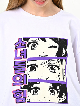 10521 Футболка д/д (белый весь размерный ряд)