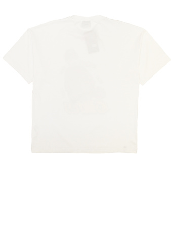 3145 Футболка д/м оверсайз (белый весь размерный ряд)