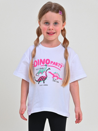 10408 Футболка д/д (белый размер 110)