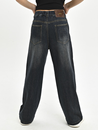 Q256603-Ch Джинсы д/д (черный весь размерный ряд)