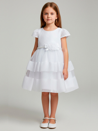 3085A-Ch Платье д/д (белый 92)