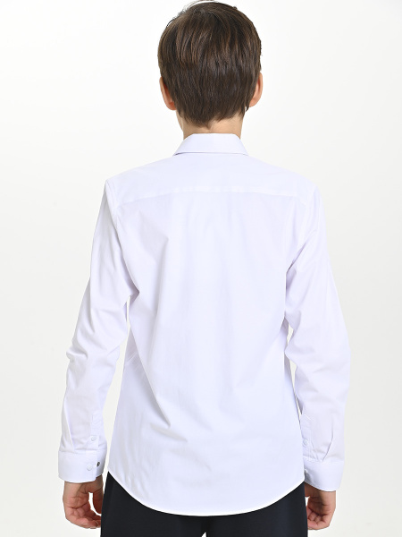 4782 Рубашка дл.р. д/м (белый весь размерный ряд)