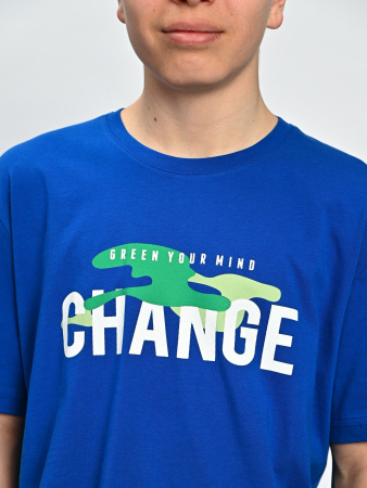 2071 Футболка д/м (индиго весь размерный ряд)