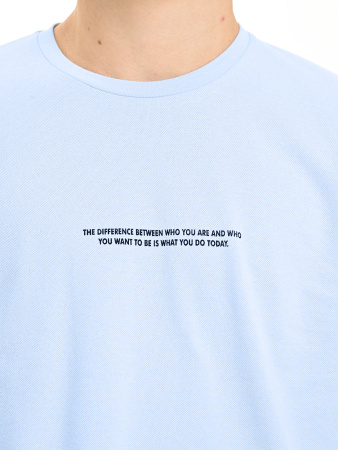 4629 Футболка д/м (голубой весь размерный ряд)