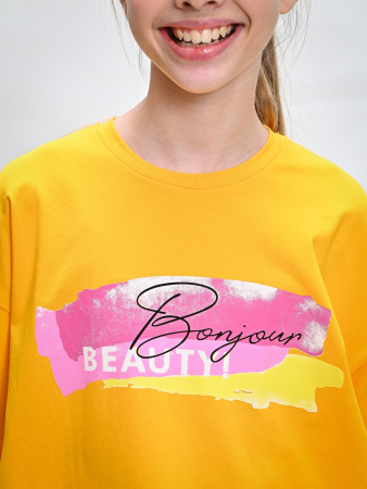 10362 Футболка д/д (желтый весь размерный ряд)