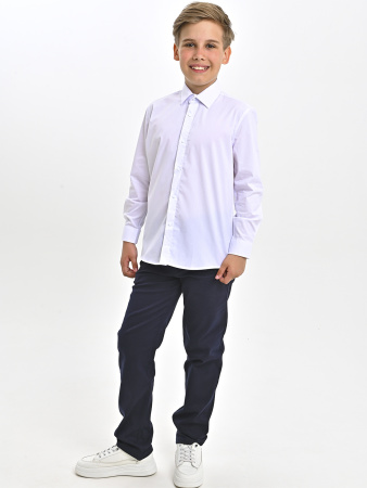 26887-S Рубашка дл.р. д/м (белый 122)