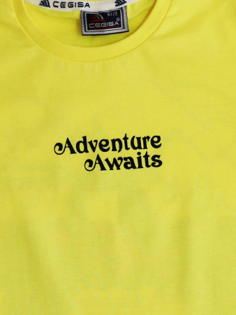 3080 Футболка д/м (желтый весь размерный ряд)