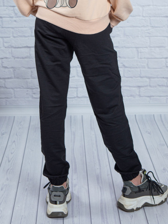 10010 Брюки спорт д/д (черный размер 140)