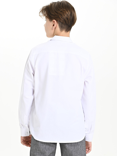 4800 Рубашка (батал) дл.р. д/м (белый весь размерный ряд)