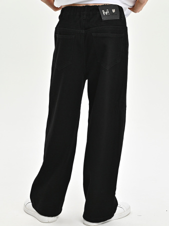 7923-Ch Джинсы утепленные д/м (черный весь размерный ряд)