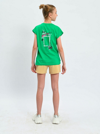 10454 Футболка д/д (изумруд весь размерный ряд)