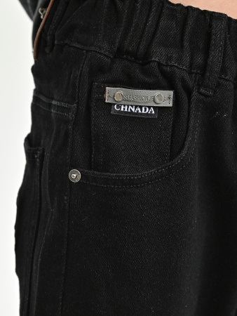 26702-Ch Джинсы д/м (черный весь размерный ряд)